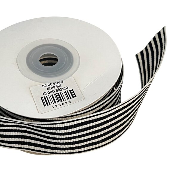 Stampin Up! Grosgrain Ribbon Spool Striped Retired Colors Lot 1 1/4" - Picture 7 of 8